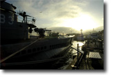 USS Pampanito at Sunrise, San Francisco, CA